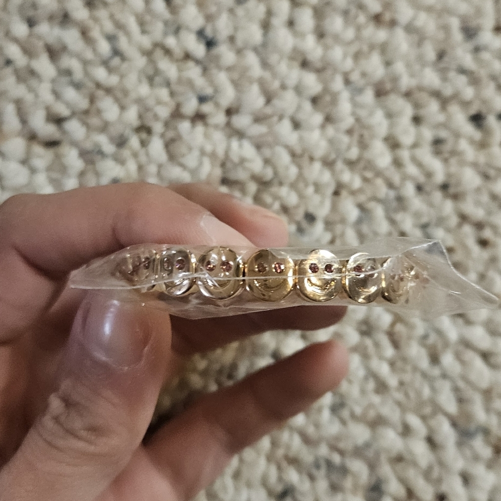 Nwt Gemstone Smiley Face Bracelet - Picture 5 of 6